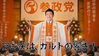 【10分でわかる：参政党支持者が嫌われる理由】　アンチはカルトの響き ゴールデンウィークに参政党支持者のアンチツイデモが続発 日本保守党界隈も使っていたアンチ アンチを図解で徹底解説
