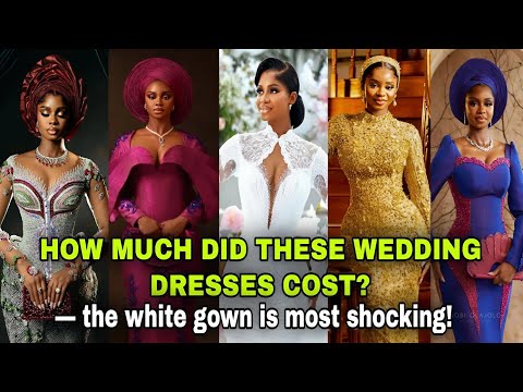 All 16 Wedding Outfits of Priscilla Ojo, & how much they cost