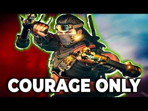 Breaking Nioh 2 By ONLY LEVELING COURAGE!