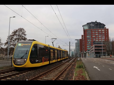 Start van de vernieuwde tramlijn Utrecht - Nieuwegein Zuid (SUNIJ-lijn) op 3 januari 2021