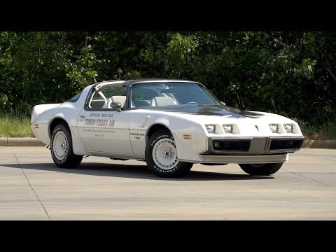 1980 Pontiac Firebird Trans Am Turbo Indy Pace Car Edition (CC-1092081) for sale in Charlotte, North Carolina