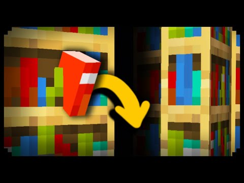 MagmaMusen - ✔ How to Make a Working Secret Bookshelf Door in Minecraft