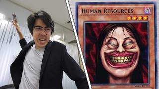 asking for a promotion but it's a Yu-Gi-Oh duel