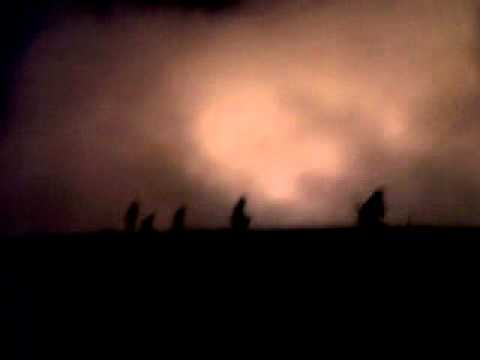 Incendio tinieblas de la sierra