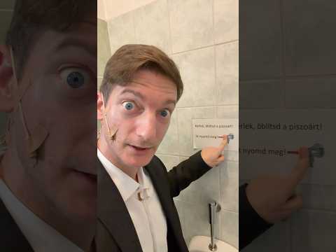 Itt nyomd meg #illésdani #ittnyomdmeg #pisoar #wc