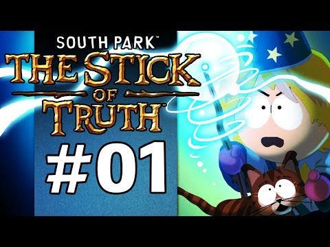 South Park: The Stick of Truth Gameplay Walkthrough w/ SSoHPKC Part 1 - Meet Douchebag