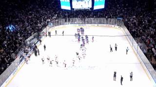 Final 40 seconds of Rangers' Game 7 vs. Ottawa from Section 414