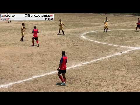 ⚽ AYUTLA 0-2 CRUZ GRANDE | Semifinal | Primer Tiempo | Torneo de Veteranos Copala, Guerrero 2026 🏆