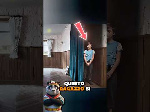 Si è NASCOSTO dietro ad una TENDA per 50 ANNI😱 #virale