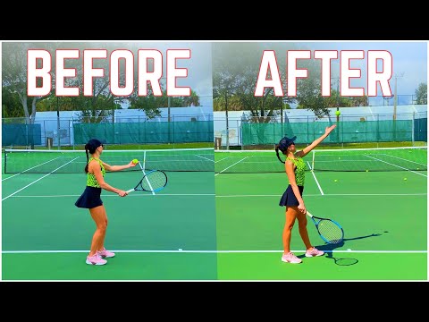 Tennis Serve Lesson with Anna thumbnail