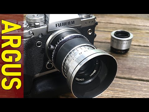 Vintage Lens Review: Argus 35mm f4.5 lens adapted to the Fuji XT3!