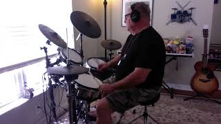 Simon Phillips  -  Protocol 4 - All Things Considered - drum cover // by Kevin S Reardon.