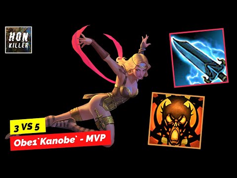 HoN Silhouette NULLFIRE BLADE with SYMBOL OF RAGE - MVP