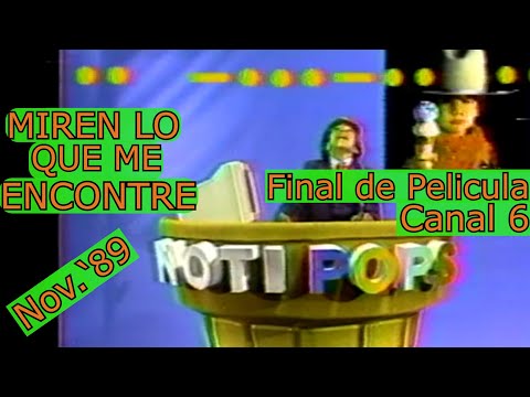 0161 M.L.Q.M.E.: Mixed Commercials, End of Movie and Invitation - Channel 6, November 1989