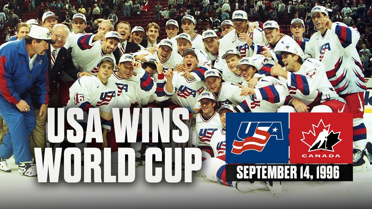 FULL REPLAY: USA vs. Canada | 1996 World Cup of Hockey Final
