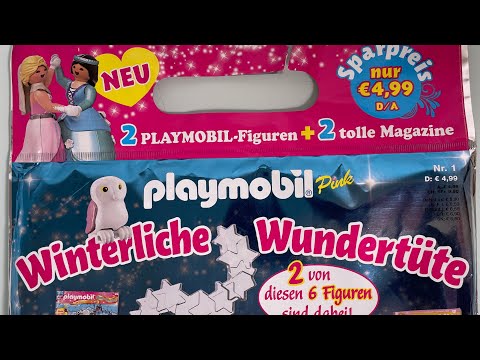 playmobil Winterliche 3 Wundertüten auspacken