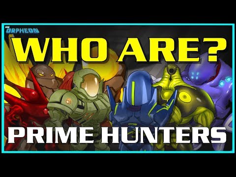Who are the guys from Metroid Prime Hunters?