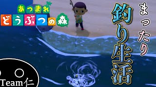 まったり釣りライフ【あつまれどうぶつの森】#2