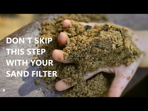 Sand Filter Cleaning