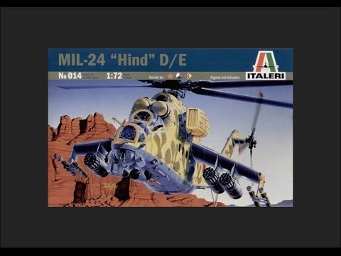 Italeri 1/72 Mil Mi-24 Hind D/E # 014 