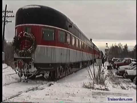 Classic Railroad Series 1076 - B&A Turkey Train, Derby ME. 12/11/1994