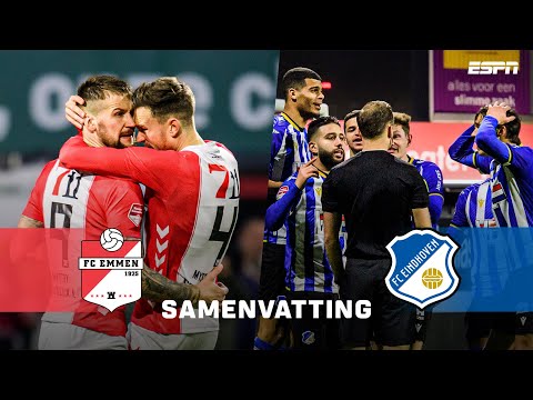 ONGELOOF NA OPMERKELIJKE PENALTY 🤨 | Samenvatting FC Emmen - FC Eindhoven