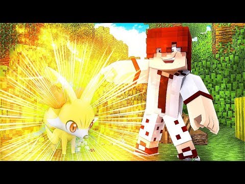 Minecraft: EVOLUI O INICIAL !! - PIXELMON SOL E LUA #2