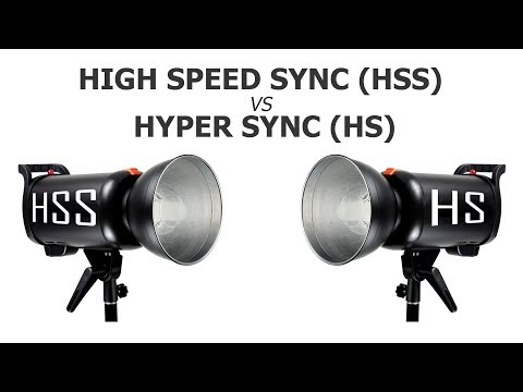 High speed sync HSS vs Hyper sync HS in flash photography