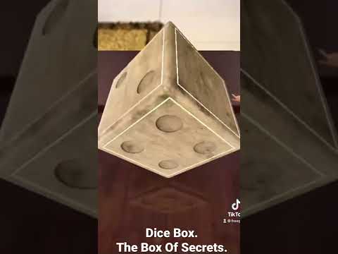 Dice Box puzzle. The Box Of Secrets game.