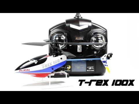 Align T-Rex 100X Super Combo 2.4 GHz - Indoor flight/Piro circles