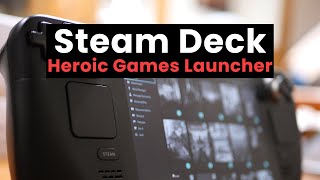 Use Epic Games on Steam Deck with Heroic Launcher