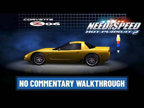 Corvette Time Trial (Event 24) - NFS: Hot Pursuit 2 PS2 - No Commentary Walkthrough #40