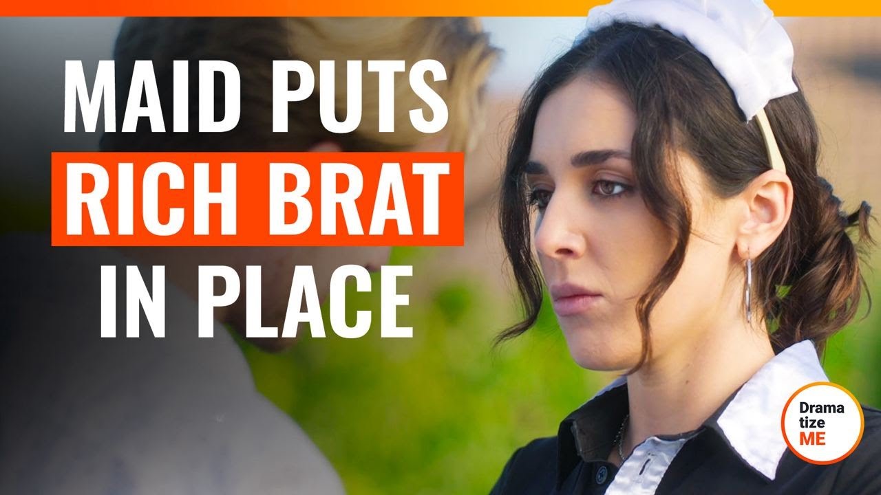 Maid Puts Rich Brat In Place | @DramatizeMe.Special