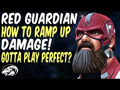 Red Guardian How To Ramp Up Damage | Marvel Contest of Champions