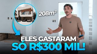 This R$1.5 million house will be built for only R$300,000 | Tour of a Luxury Home