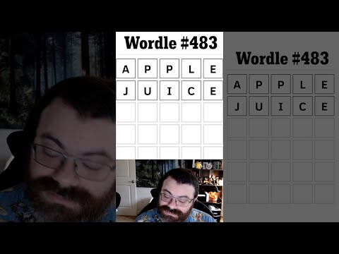 🍎 Juicing this Wordle to make a tasty drink! 🧃