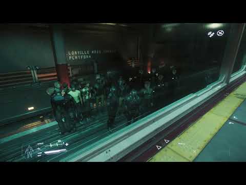 Star Citizen PTU 3.3.5 - Suicidiary NPC at Lorville