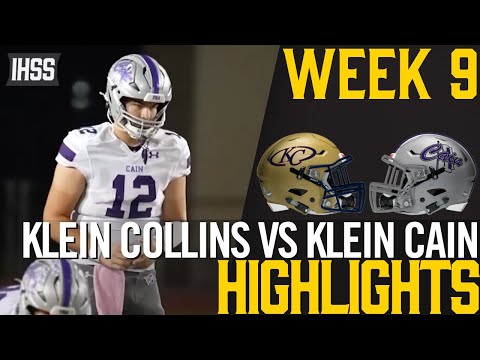 Top Plays Breakdown: Klein Collins vs Klein Cain High Football Showdown