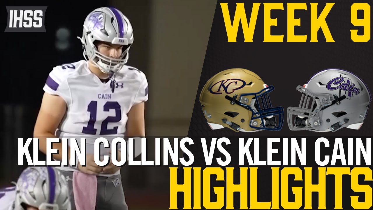 Top Plays Breakdown: Klein Collins vs Klein Cain High Football Showdown