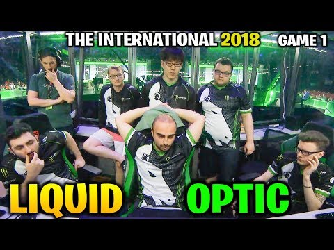 LIQUID vs OPTIC TI8 - CRAZY MINUS ARMOR - THE INTERNATIONAL 2018 -Game 1