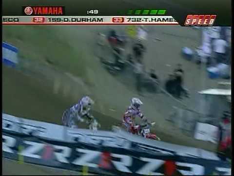 Ryan Dungey Justin Barcia Glen Helen moto 2 battle