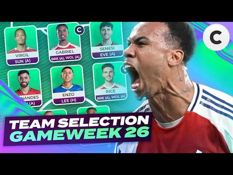 TRIPLE CAPTAIN ACTIVE 💪 FPL TEAM SELECTION GAMEWEEK 26 🔥 | Fantasy Premier League Tips 2025/26