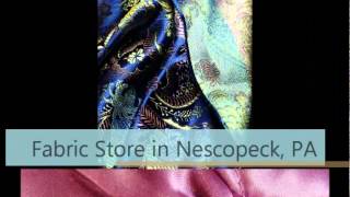preview picture of video 'Fabric Store Nescopeck PA J & B Fabrics'