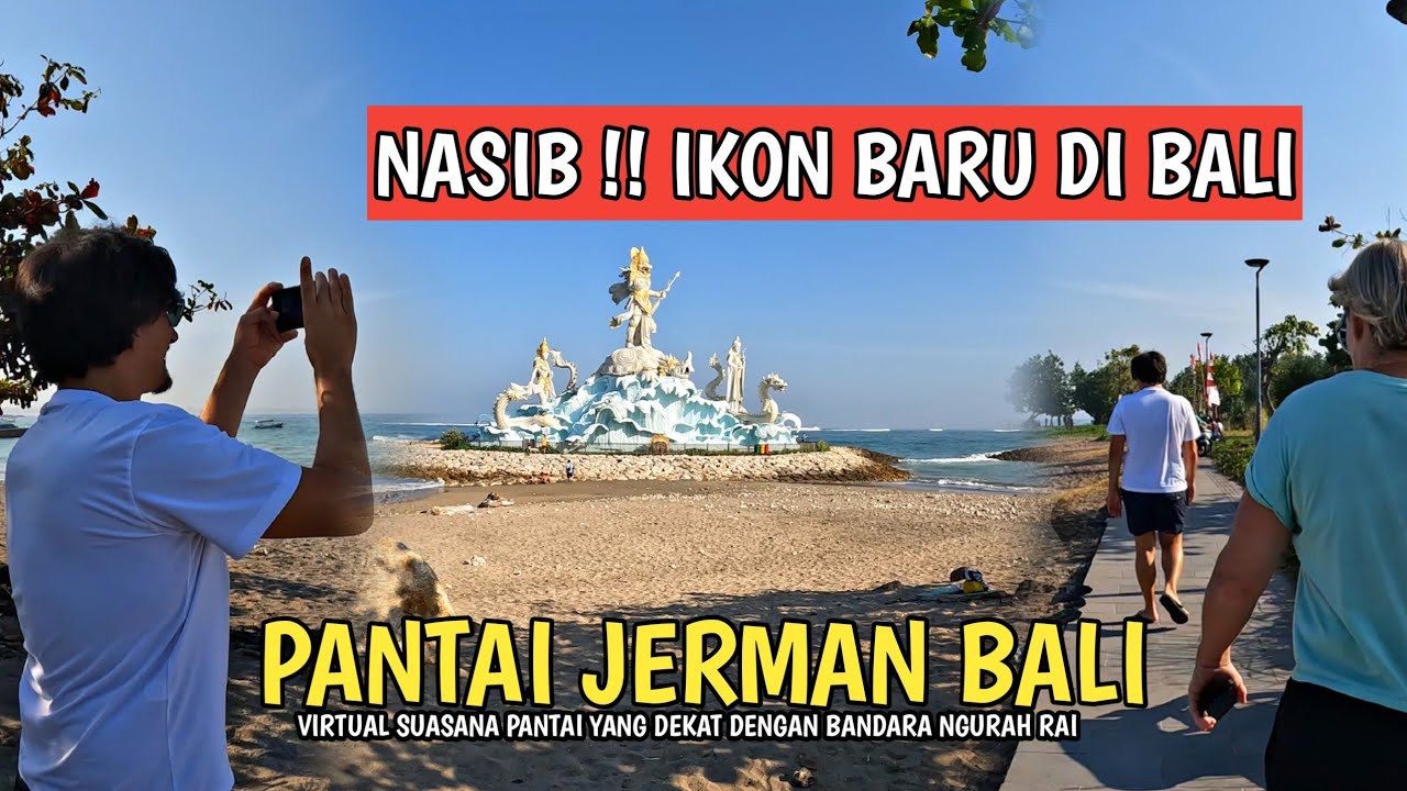 Embark on an immersive virtual tour around German Beach.