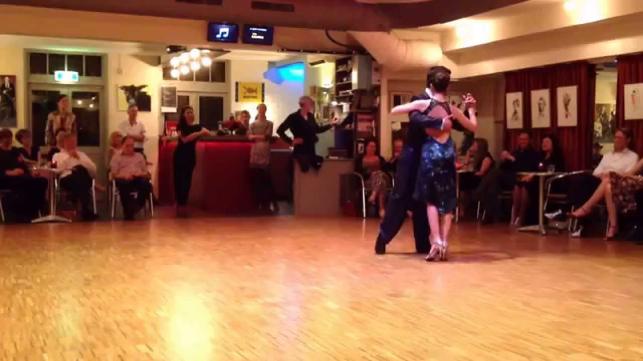 ALEJANDRO BERON en VERONICA VAZQUEZ Milonga Plantage Amsterdam 2