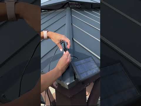 These Solar String Lights Last all Night!  #amazonfinds