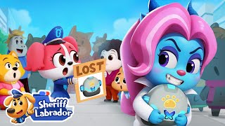 Download lagu Papillon's Lost Backpack | 🌊 WaterCity Mystery | Safety Rules | Cartoon | Sheriff Labrador mp3