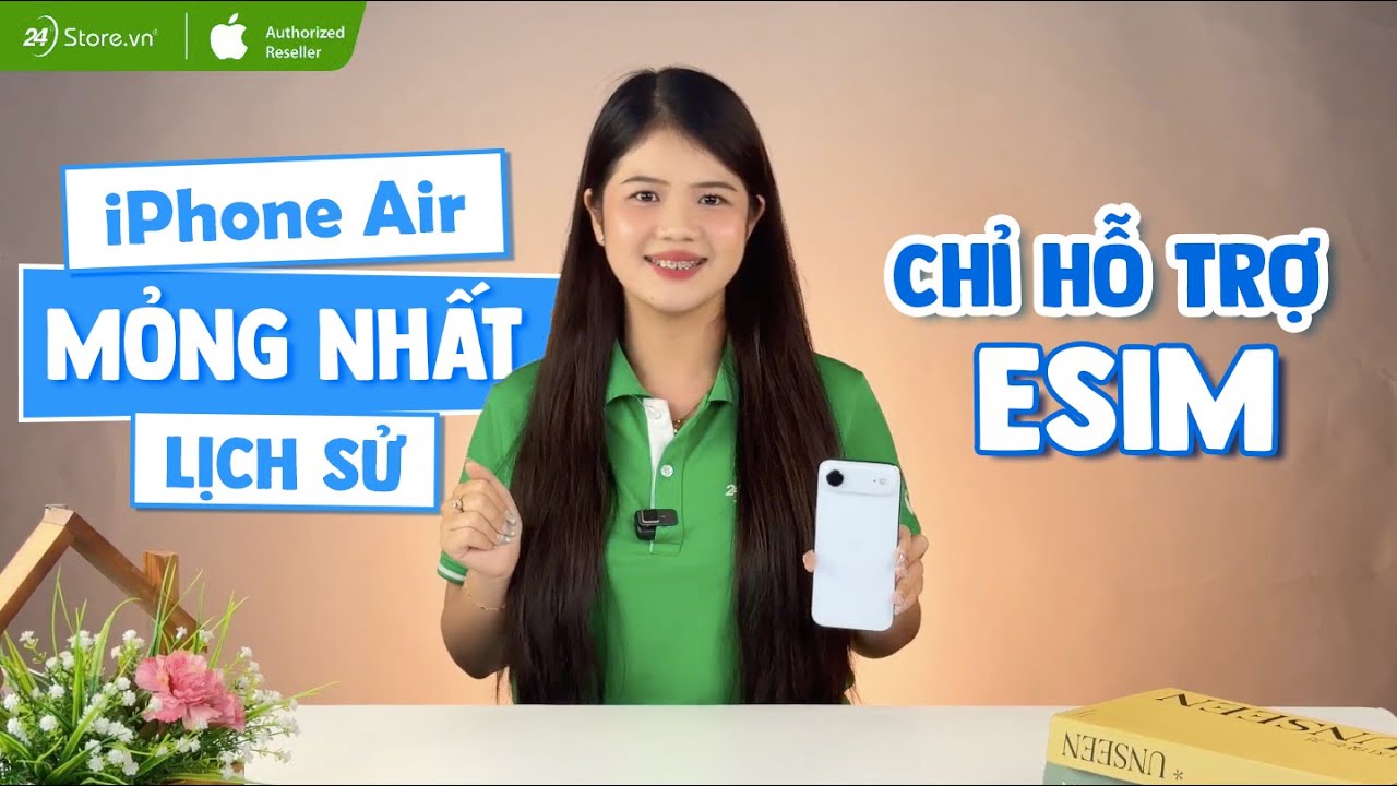 Video iPhone Air 512GB | Chính hãng Việt Nam