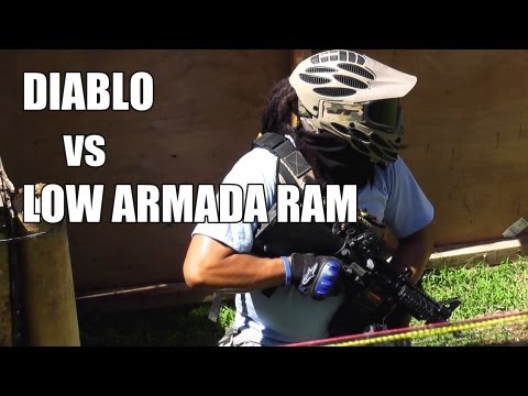 Airsoft Zero Dark Thirty Full Match - LOW ARMADA RAM vs DIABLO