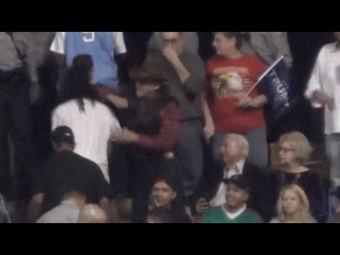 Donald Trump Supporter Sucker Punches Protester While Being Escorted